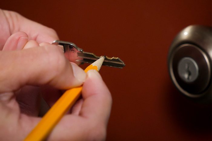 pencil key