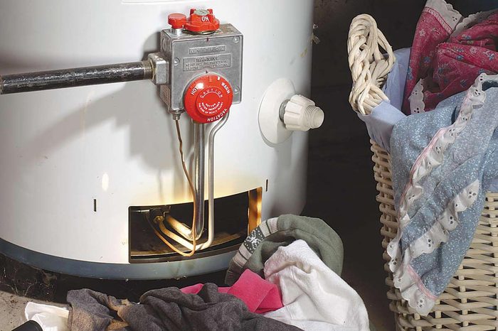 Gas Water Heater Fire