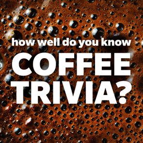 Text overlays coffee bubbles, stating, 