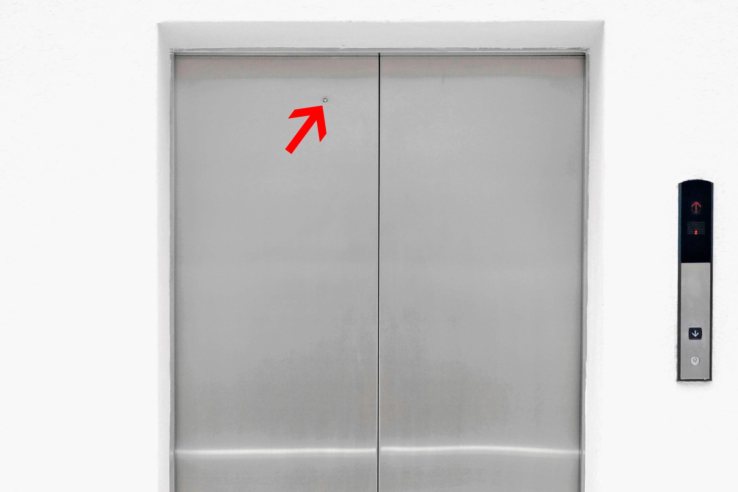 Here’s Why Elevators Have Those Small Holes