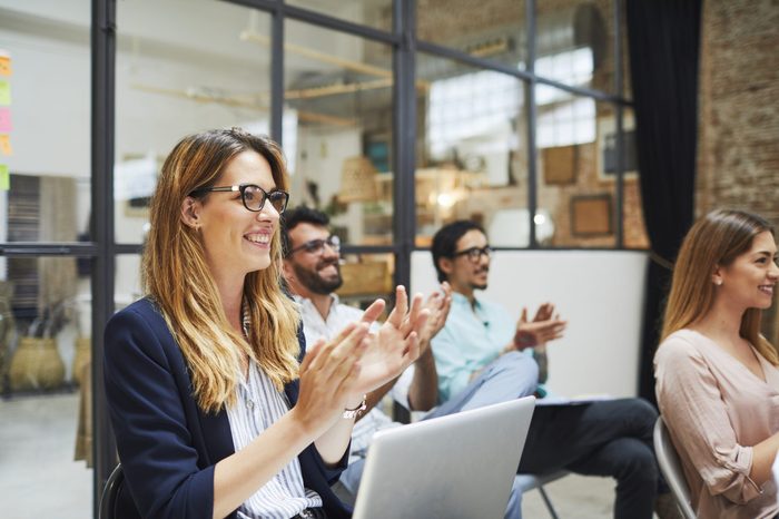 business people in a meeting