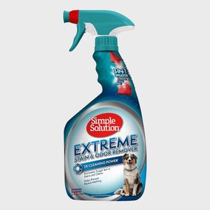 Spray bottle labeled 