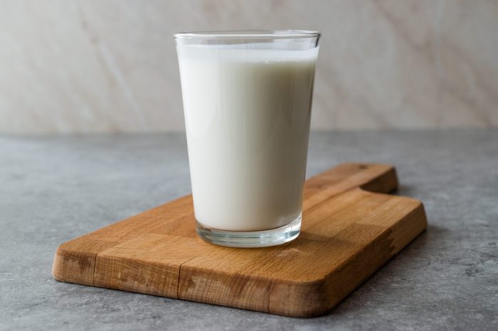 Turkish Drink Ayran or Kefir / Buttermilk made with yogurt.