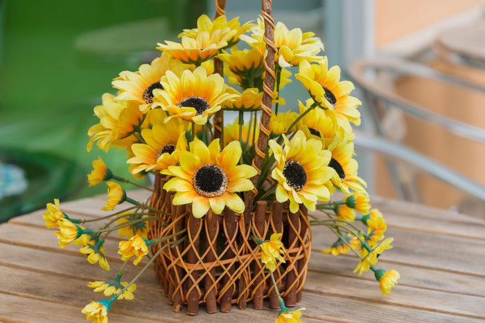 beautiful fake flower