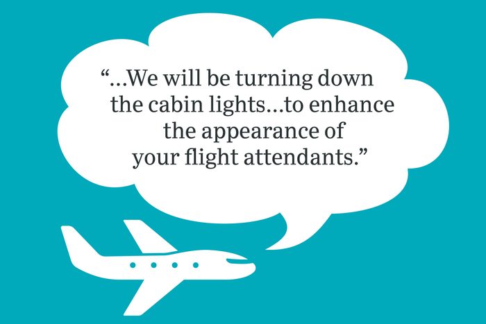 eye of the beholder funny flight attendant