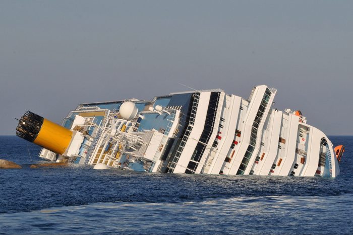 Cruise Ship Costa Concordia friday the 13