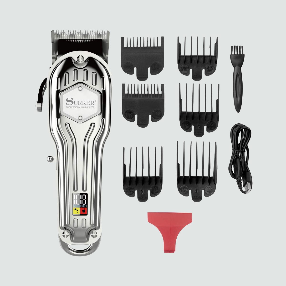 Surker Professional 5-Star Cord/Cordless Hair Clipper