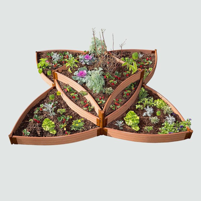 Versailles Sunburst Raised Garden Bed