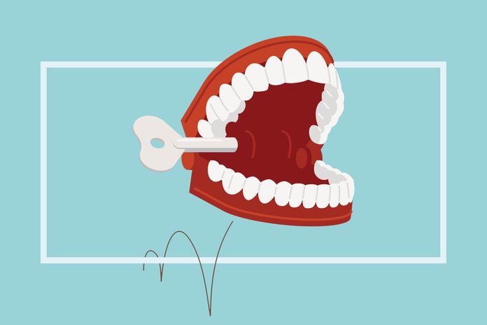 Laughing Wind-Up Teeth