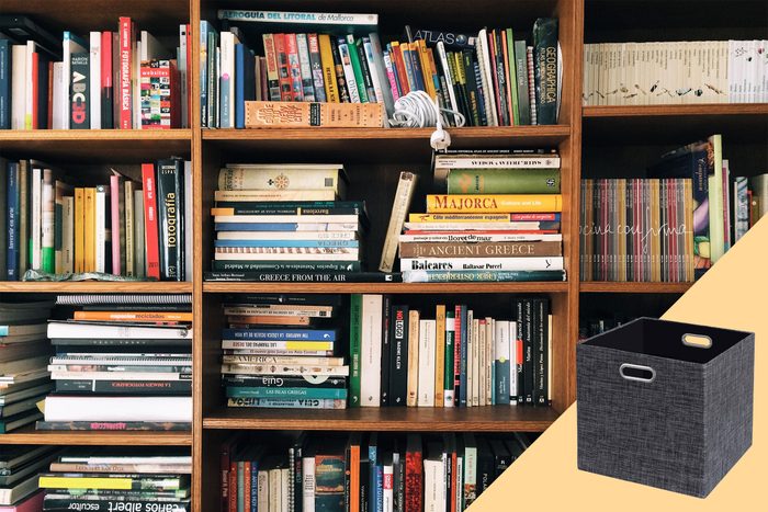 bookcase with suggested product