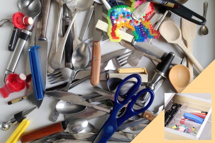 junk drawer; with suggested product