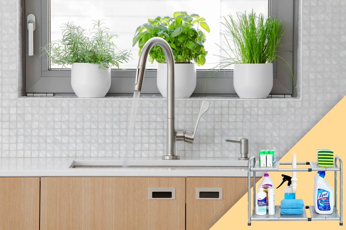 kitchen sink; with suggested product