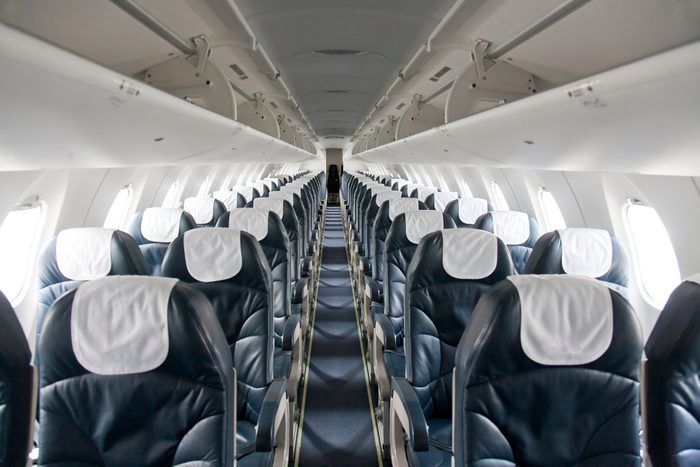 Empty airplane