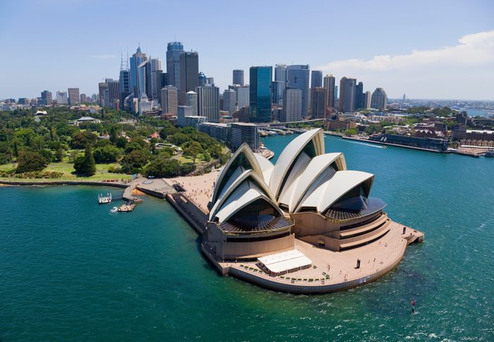 Sydney aerial