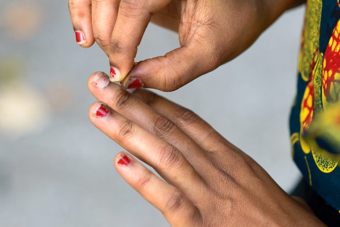 Chipped Nail Polish