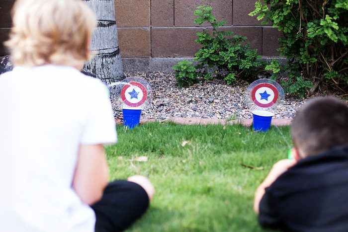Patriotic Water Gun Targets