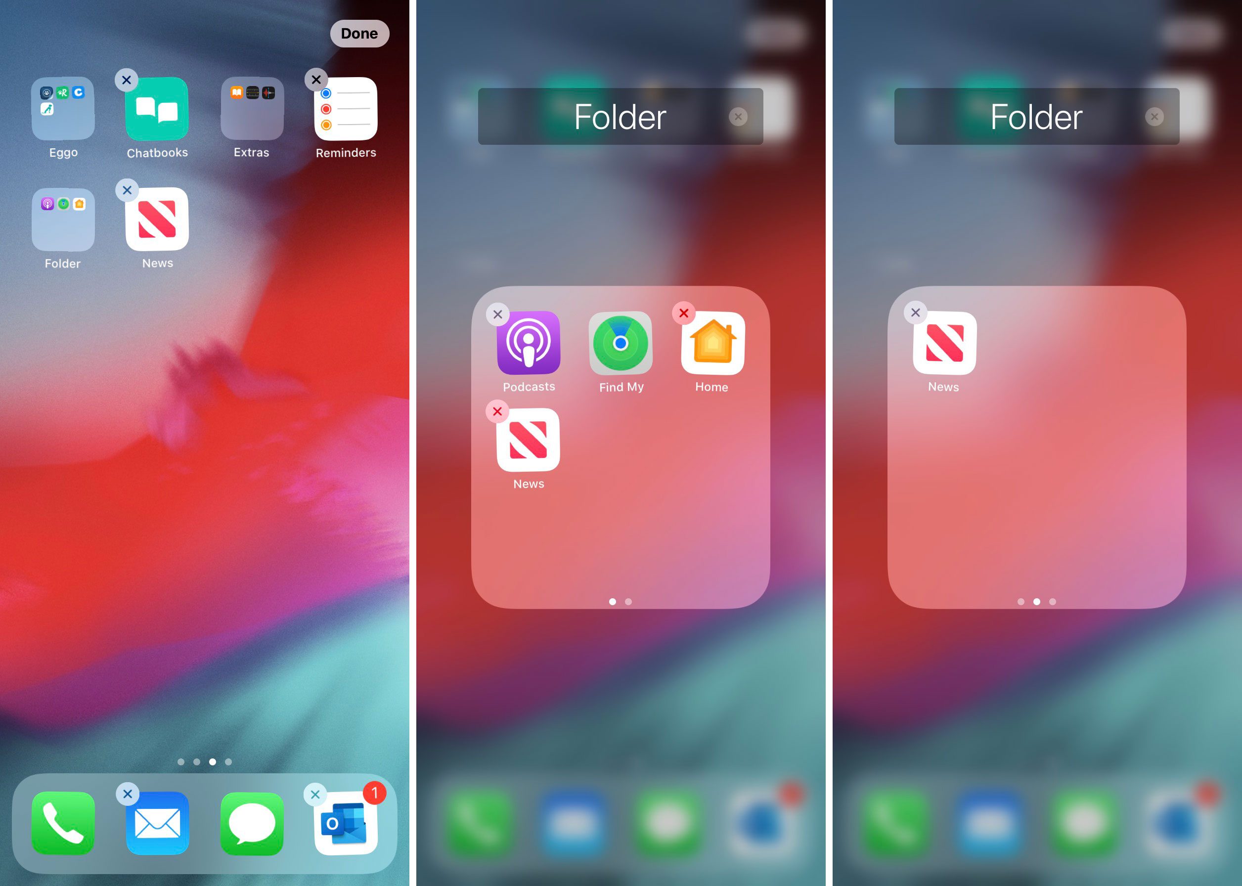 iphone screenshots