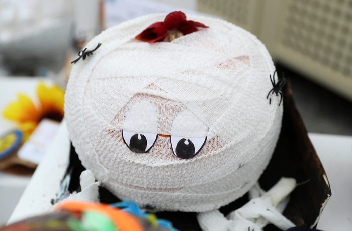 Mummy pumpkin