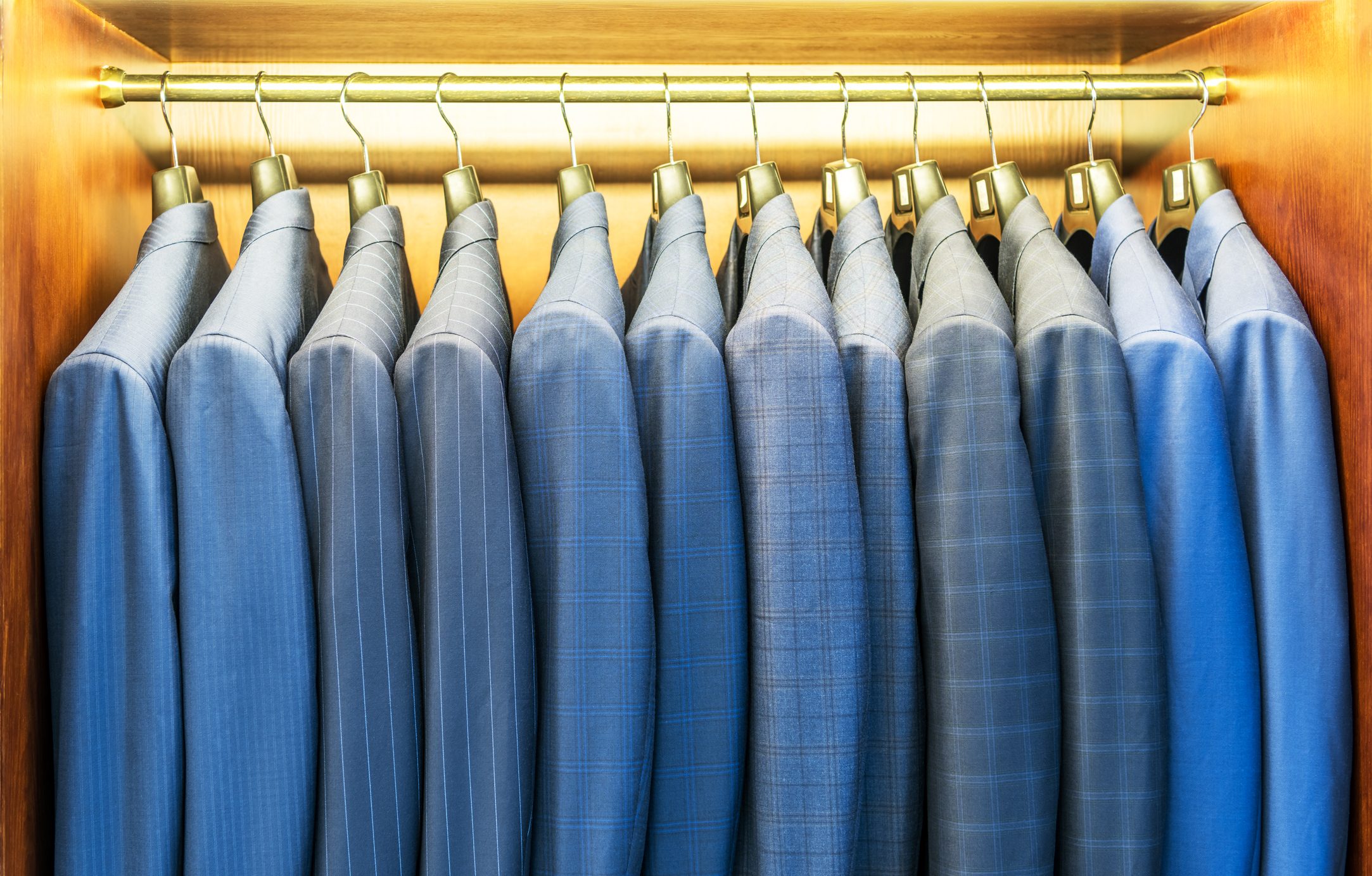Suit Jackets In A Row