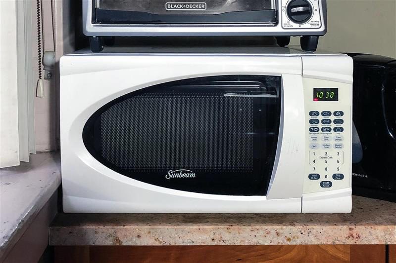not giving microwave space