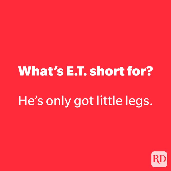 What’s E.T. short for?