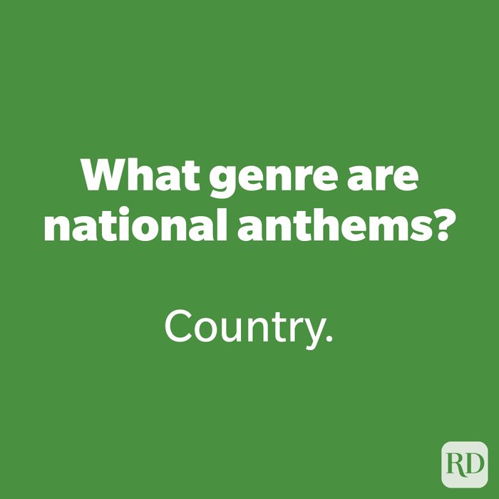 What genre are national anthems?