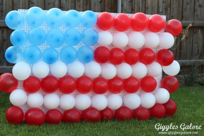 4th Of July Balloon Dart Game