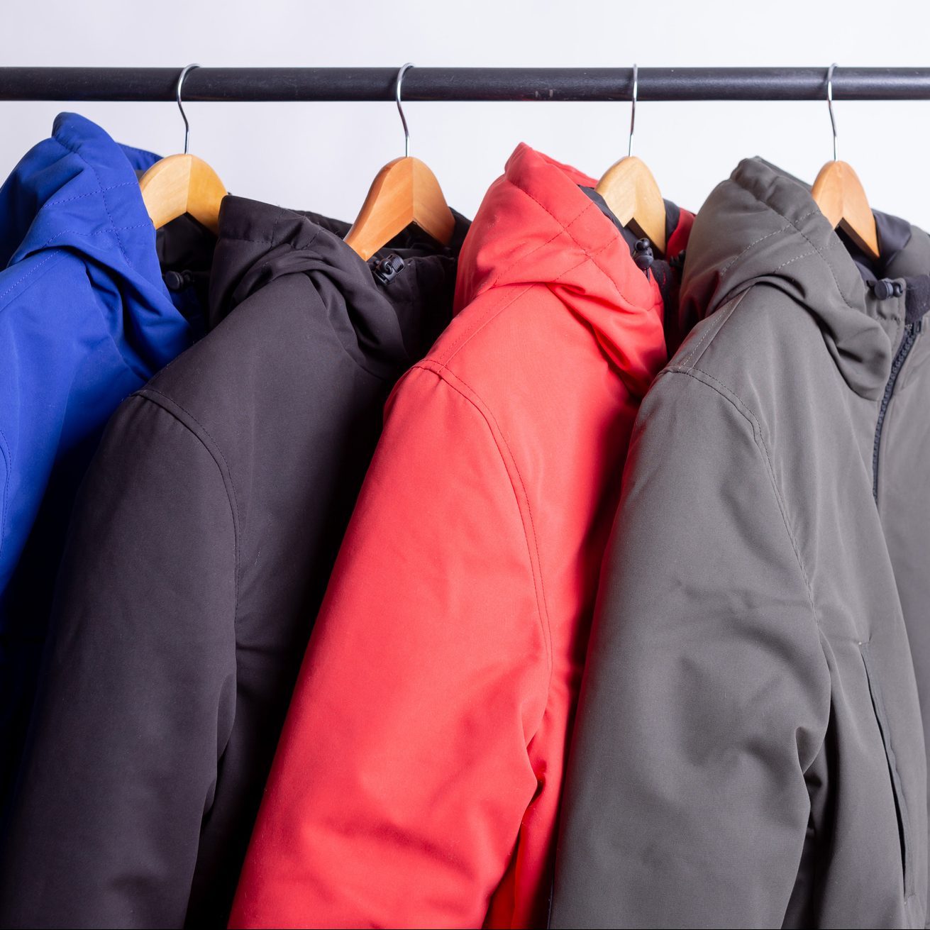 organizing the coat closet