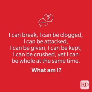 Riddle asks: 