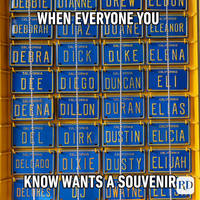 When Everyone You Know Wants A Souvenir