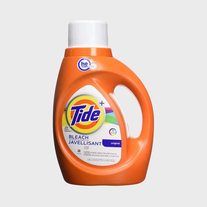 Orange bottle labeled 