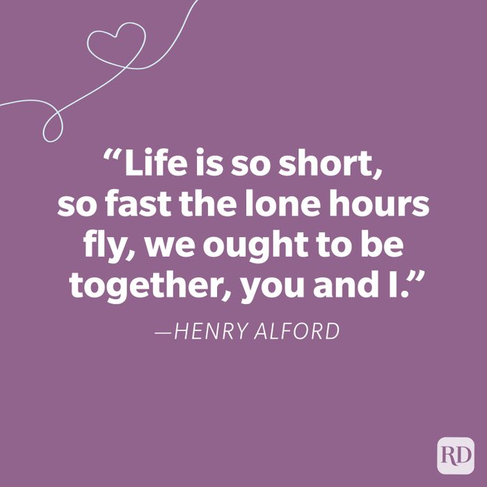 Henry Alford Miss You Quote