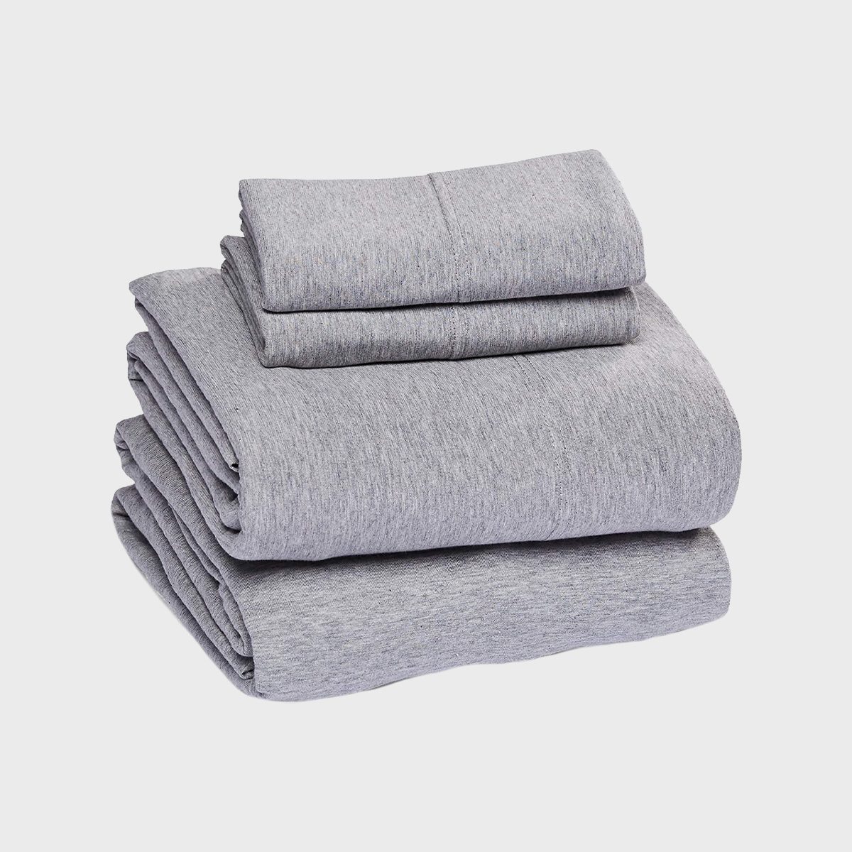 Amazon Basics Cotton Jersey Bed Sheet Set