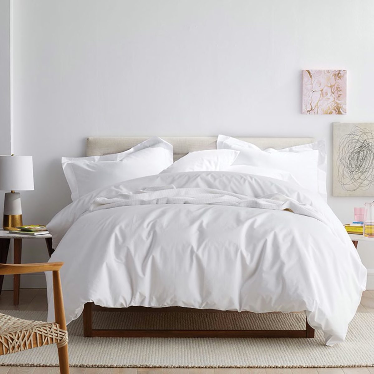 The Company Store Cotton Percale Sheet Set