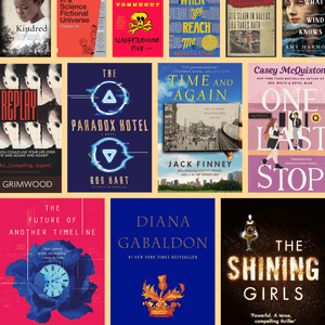 Book covers arranged in a collage, showcasing various titles and artwork, each depicting different themes and styles in a grid layout.