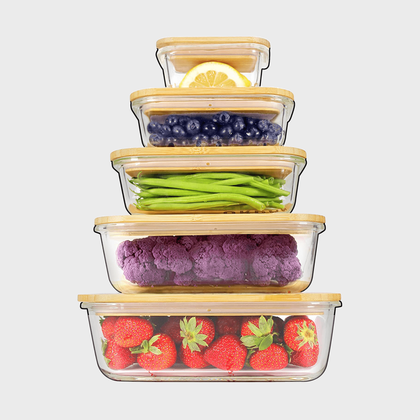 Glass Containers With Bamboo Lids Ecomm Via Amazon.com