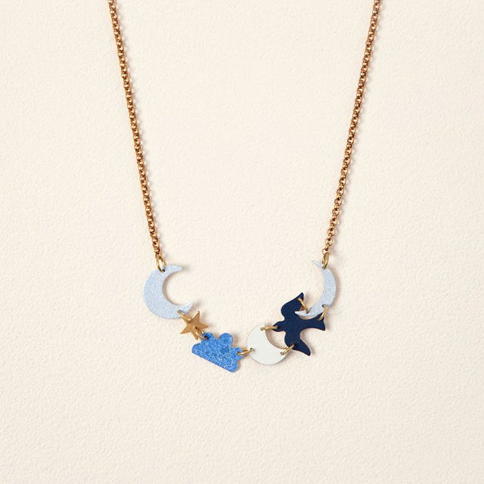 Jade Gedeon Wisteria Sky Necklace