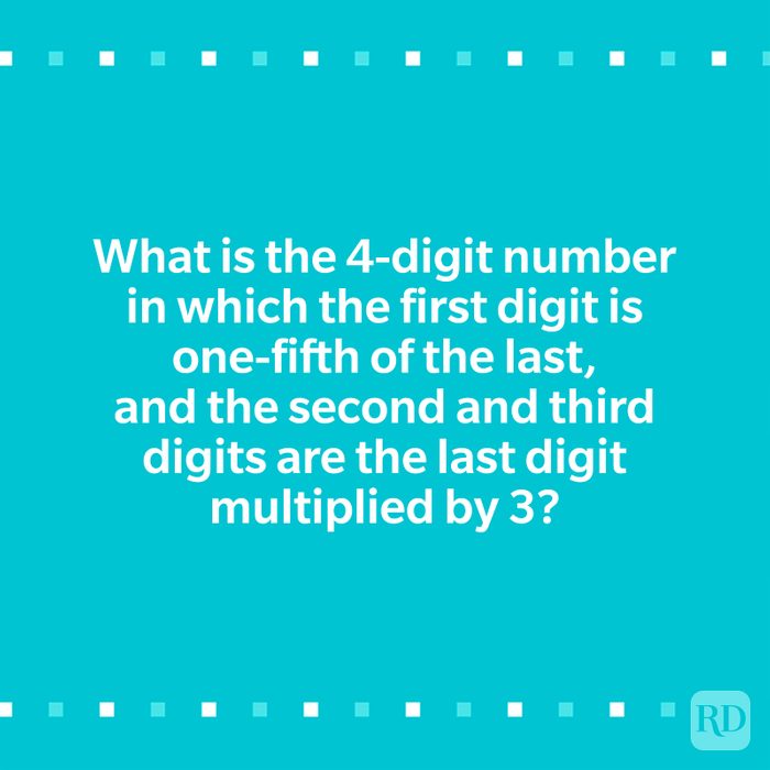 Math Riddle On The Mensa Iq Test