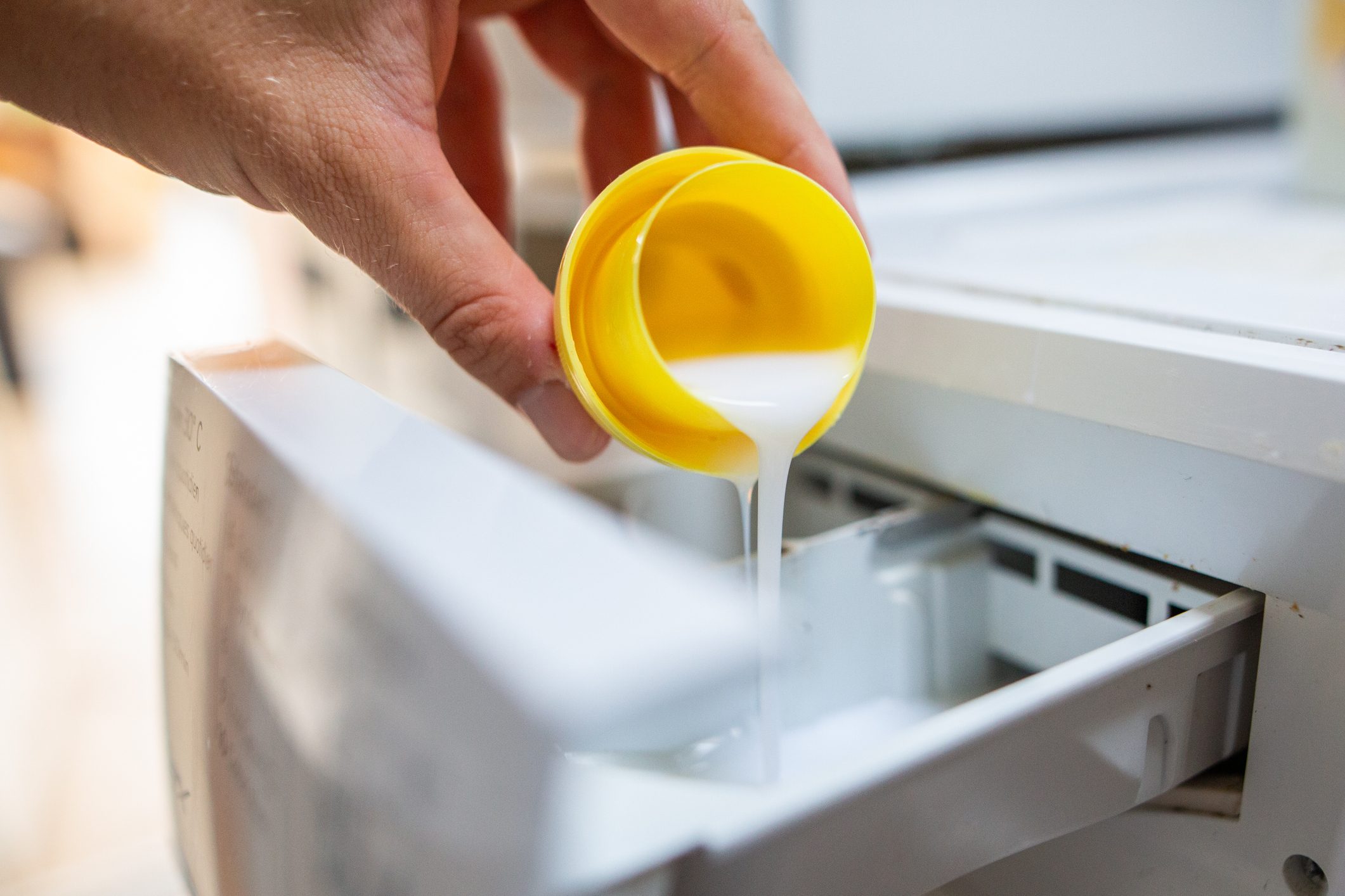 Utilisation de lessive dans un lave-vaisselle