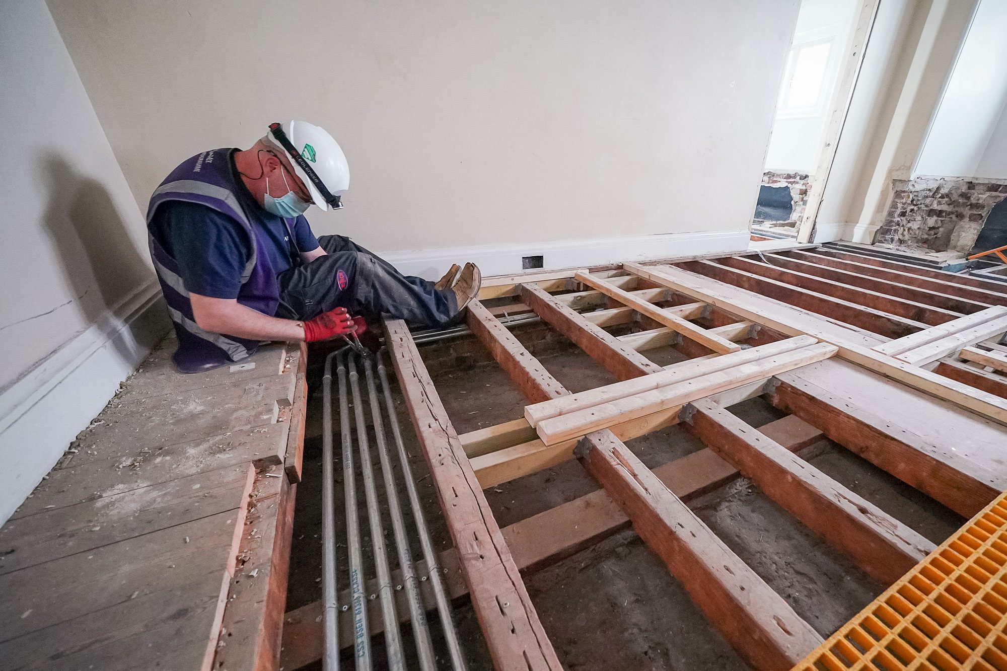 Building Work At Buckingham Palace